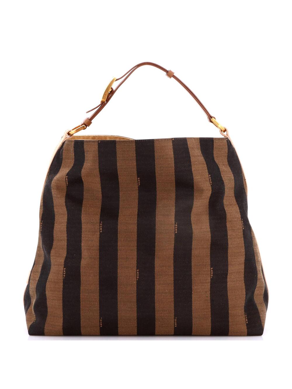 Fendi Hobo Pequin Canvas Large #366695F12B
